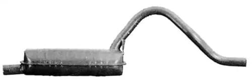 VEGAZ OS-8IMA Mittelschalldämpfer Mitteltopf mitte 1020mm 4,22kg
