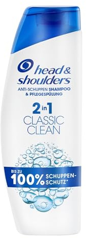 Head & Shoulders Classic Clean 2in1 Anti-Schuppen Shampoo, bis zu 100% Schuppenschutz, 250ml
