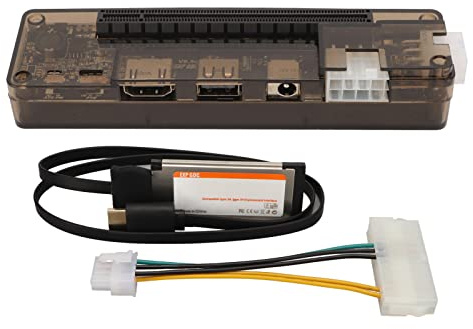 Dock per Scheda Video Esterno per Laptop, Dock di Uscita Interfaccia a 6 Pin 8 Pin, Expresscard di Estensione Grafica Exp GDC, per Mini PCI-E