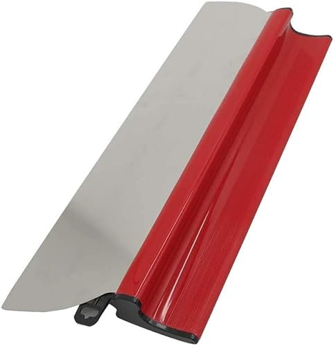 EdirFtra Espátula de enlucido de Placa de Yeso de Acero Inoxidable Engrosada 15,7 Pulgadas 40 cm Herramienta de enlucido de Pared de Cemento y hormigón espátula de enlucido