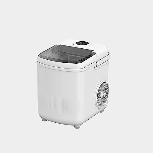 Macchina per il ghiaccio Macchina per il ghiaccio da bancone, 9 cubetti di proiettili pronti in 6-9 minuti, Macchina per il ghiaccio portatile con autopulizia, Paletta per ghiaccio, Macchina per il g