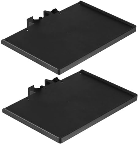 GOOHOCHY 2stücke Mikrofonständer Tablett Mit Clip Vielseitiger Mikrofon Rack Für Livestreaming Telefon Und Kamera-ständer Kompatibel Mit Gängigen Mikrofonen