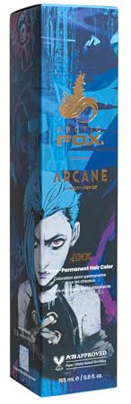 ARCTIC FOX 100% Vegan & Cruelty Free Vibrant Semi Permanent Hair Colour Dye-J 165 ml e