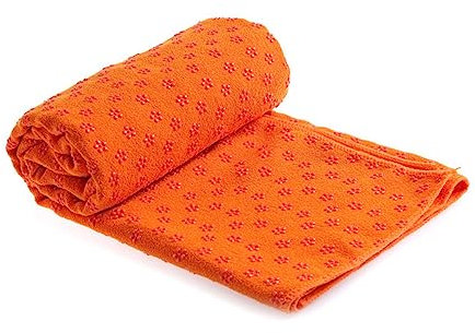 Kisangel Tapis de Yoga Antidérapant en Éponge Couverture 1 Pièce Orange pour Fitness et Pique-Niques Facile à Nettoyer