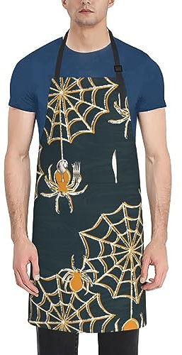 Schürzen Halloween Arbeitsschürzen Künstler Kittelschürze Friseur Latzschürze Für Künstler Friseur Life