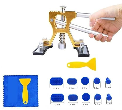 Saca Bollos de Chapa Coche,Sacabollos Coche Nuevo Extractor de abolladuras de coche ajustable, removedor de abolladuras, ventosa de carrocería, Kit de herramientas de reparación sin pintura, Kits de h