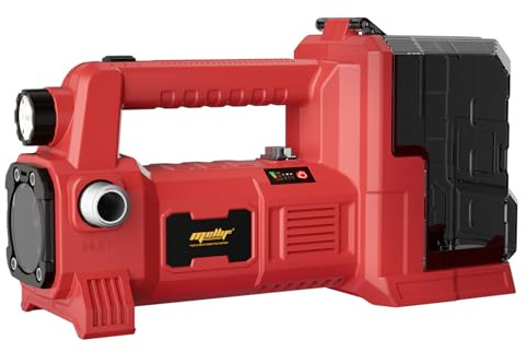 Brushless Water Transfer Pump Compatible with Milwaukee 18V Battery (Tool Only), 1/4HP 540GPH Cordless Self Priming Utility Pump for Pool Draining, Pond, Watering, Garden, Tank