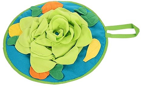 TOYANDONA Kreative Schnüffelmatte Für Kaninchen Und Nager Interaktive Futtermatte Für Indoor-verwendung Fördert Die Natürliche Futtersuche Und Macht Das Fressen Zum Erlebnis