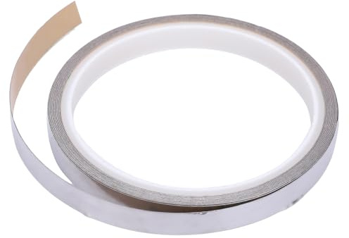 Segrehy Peso de la Raqueta de Tenis Agregar Cinta Adhesiva Ultra Delgada para una Raqueta de Tenis, Aluminio de la Cabeza del Club de Golf (Versión Amplia 3/8 = 9.52 mm*Longitud 4m)