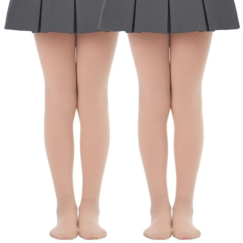 Mayoii Collant Termici per Bambina – Leggings Invernali Caldi con Fodera in Pile, Morbidi e Elasticizzati, Leggings Termici per Bambine per Clima Freddo, 9-11 Anni