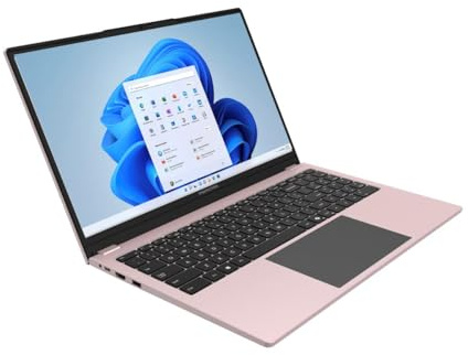 Memorex 15.6 Touch 2-in-1 Intel 4GB RAM 128GB SSD Laptop (Pink)