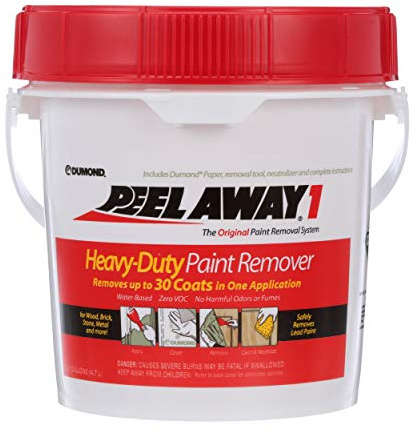 Dumond Chemicals, Inc. 1160N Peel Away1 Heavy-Duty Paint Remover, 1.25 Gallon Kit