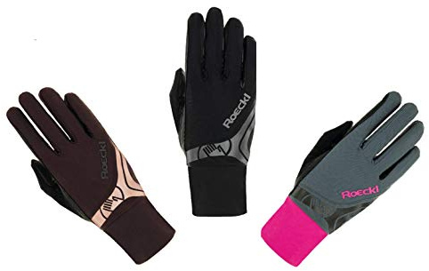 Roeckl Sports Roeck Melbourne Handschuh, Unisex, Reithandschuhe, Touchscreen, Grau 8