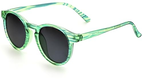 Kiddus Lunettes de Soleil Polarisées, Enfants Filles & Garçons, 4-7 Ans, Protection UV 100%, Stylées