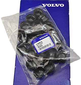 VOLVO Felgenschraubenkappen schwarz original neu vom autorisierten Händler