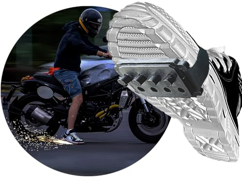 SprintSparkZK Upgrade 1/2PCS Reusable Motorcycle Sparks Shoe Covers | Bicycle Sparks | Skateboard Sparks | Cool Sole Sparkling Shoe Cover (1PC)