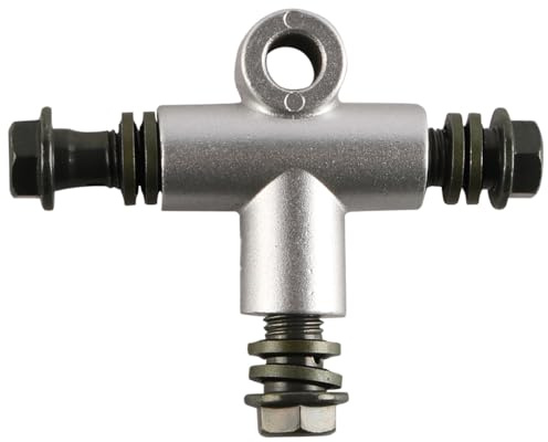 VOANZO Motorrad-Bremsleitung T-Stück Hydraulische Bremsölleitung T-Typ Adapter 10mm für ATV Geländewagen Strandauto 1 STK
