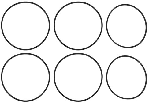 SG Store 6 Stück Antriebsriemen Türriemen Kompatibel mit Sony CD-Playern CDP-CX300 CDP-CX350 CDP-CX355 CDP-CX333ES CDP-CX400 CDP-CX450 CDPCX455 CDP-CX555ES