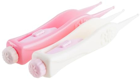 HAMPPLIES 2piezas Luminosas Para Limpiar Oídos Con Luz Led Herramienta Portátil Visible Para Bebés y Rosa