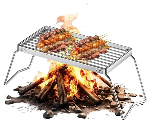 Grillgallret Till Grill Utomhus Grillställ Hopfällbart
