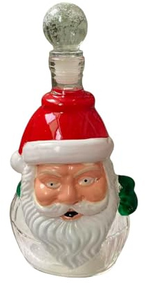 Décanteurs d'alcool - Décoration de Noël Père Noël, Décanteur d'alcool festif - Pour maison, bar, restaurant, hôtel, bureau, barmen, collectionneurs, étagère vitrine