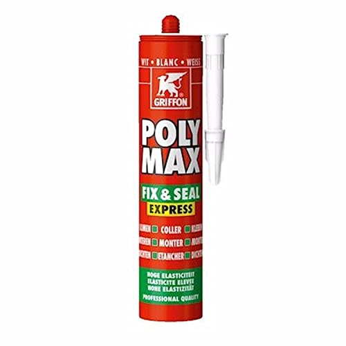 Griffon Poly Max Fix & Seal Express Wit Koker 425 g