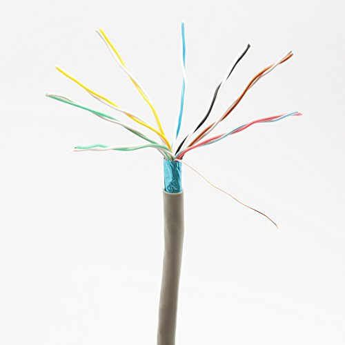 Telefonkabel 8x2x0,6mm J-Y(ST) Y 50m rund für Unterputzmontage, Fernmelde-Installationsleitung 16-adrig