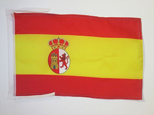 AZ FLAG Bandera de la Primera REPÚBLICA DE ESPAÑA 1873-1874 45x30cm - BANDERINA ESPAÑOLA Antigua 30 x 45 cm cordeles