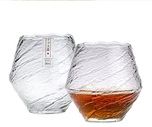 Bicchiere di whisky martellato fatto a mano giapponese Bicchiere di succo resistente al calore Liquore XO Whisky Bicchiere da vino in cristallo Cognac Brandy Snifter