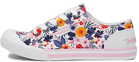 Rocket Dog Jazzin Malden Trainers UK 5 White Multi