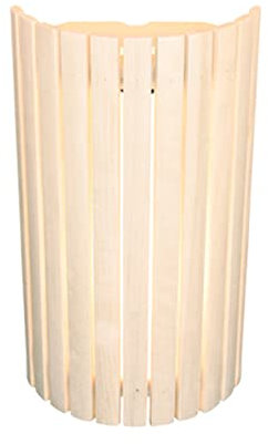 Well Solutions Sauna Lampenschirm Modell 914 | Für Wand- und Eckmontage | Geeignet für jede Innen und Außen Saunakabine