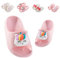 Scarpe da Spiaggia e Piscina Ragazzi Ragazze Infradito Ciabatte da Bagno Bambino Bambini Sandali Estivi Antiscivolo Doccia Pantofole Slippers Gatto Rosa 30/31 (Dimensioni Etichetta 200mm)