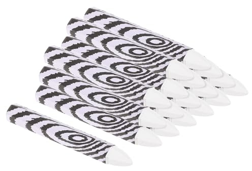 PATIKIL Lumber Marking Crayons, 18 Pack 4x0.55 Hex Wax Tire Marker Crayons White