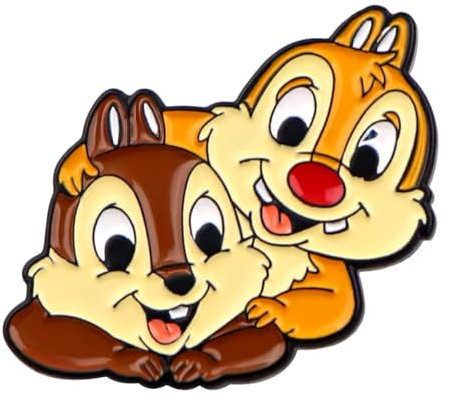 Pins Tic et Tac, Ecureuil, Chip and Dale, Broche Epinglette Accessoire Vetement Sac Pin's