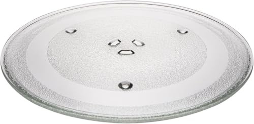 Genuine Turntable Plate 318mm Compatible with Samsung CE117A CE117PPT GE109M MC285TATCSQ/EU MC28A5125AK/EU Microwave Ovens