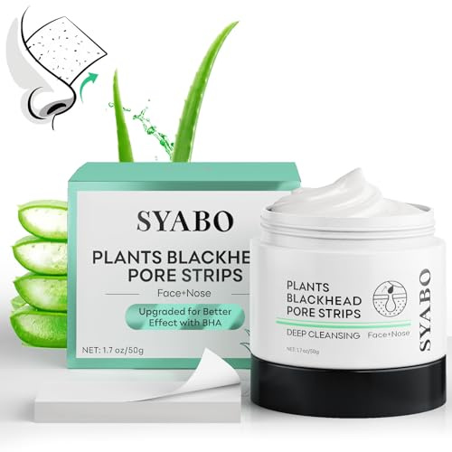 2.0 Blackhead Remover Nose Strips, Upgraded Pore Cleanser Purifying Peel Off Mask with Salicylic Acid, 100Pcs Black Heads Removal Strips, Puntos Negros (1.76 Ounce)