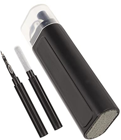 Cuifati Kit de Limpieza de Teclado 6 en 1, Limpiador Electrónico Multifuncional con Diseño Deslizante y Cerdas Suaves, para Limpieza de Pantalla de Auriculares y Teclado