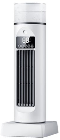Compacto 3 en 1 Aparato para Refrescar Torre Climatizador para Mesa, Array, color to 1, Ventilador De Torre Con Humidificador