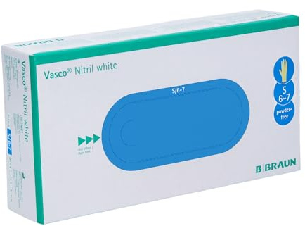 B. Braun Vasco® Nitril white Einmalhandschuhe