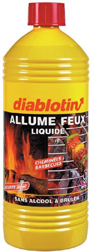 Diablotin | Liquide Allume Barbecue & CHEMINÉE | Bidon 1 Litre | CHAB2