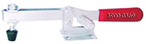 HHIP 3900-0369 Horizontal Long U-Bar Flanged Base Toggle Clamp 500 lb. Capacity