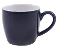 Rose & Tulipani Taza de café 0,10 cl, Porcelana, Azul, 0,1 x 0,1 x 0,1 cm