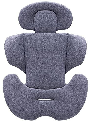 Innokids Infant to Toddler Head and Body Support Pillow, Infant Car Seat Insert Cushion Pad, Headrest with Adjustable Height, Perfect for Baby Car Seats, Strollers, Carriers (Gray)