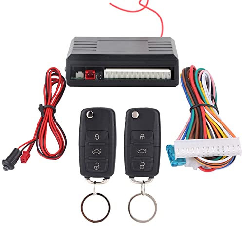 Qiilu di Apertura Senza Chiave della Serratura della Porta Universale Dell'automobile 12V Kit di Controllo Centralizzato a Distanza di Chiusura Centralizzata della Serratura