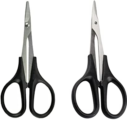 LinsyRC RC Modelo Cuerpo de corte recto y curvado Scissor Set para RC Car Truck