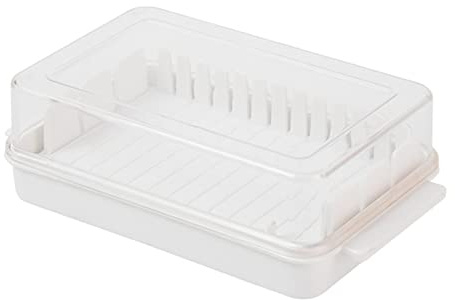 Souhgaue Butter Cutting Storage Box Butter Dish Cutter with Lid Transparent Cheese Slicer Tray Container Household Kitchen Tool 1