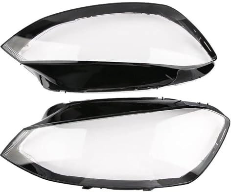XYUOIS Scheinwerferabdeckungen Kompatibel Mit VW Für Golf 7 MK7 Für GTI 2014 2015 2016 2017 Auto-Frontscheinwerfer-Scheinwerfer-Objektivabdeckung, Klarer Lampenschirm, Frontscheinwerferschale(Pair)