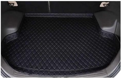 Bac Coffre pour D&acia pour Duster 2018-2023 Tapis De Coffre Doublures De Protection Tapis Antidérapants Anti-Rayures(G/Black1)