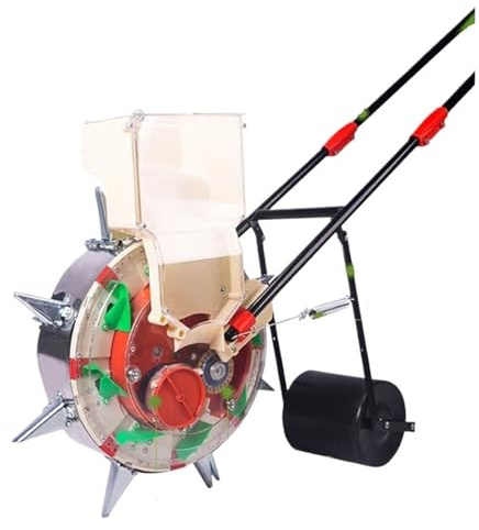 GAYCLG Multifuncionales Plantador Sembradora Manual multifunción de Acero Inoxidable, máquina prensadora de película, Herramienta para Plantar Semillas Siembra Esparcidor