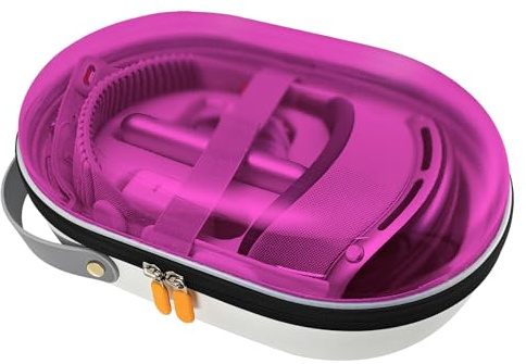 TOWARDSNAN Estuche rígido de viaje para gafas de realidad virtual y accesorios, bolsa de transporte rígida, contenedor fácil de transportar